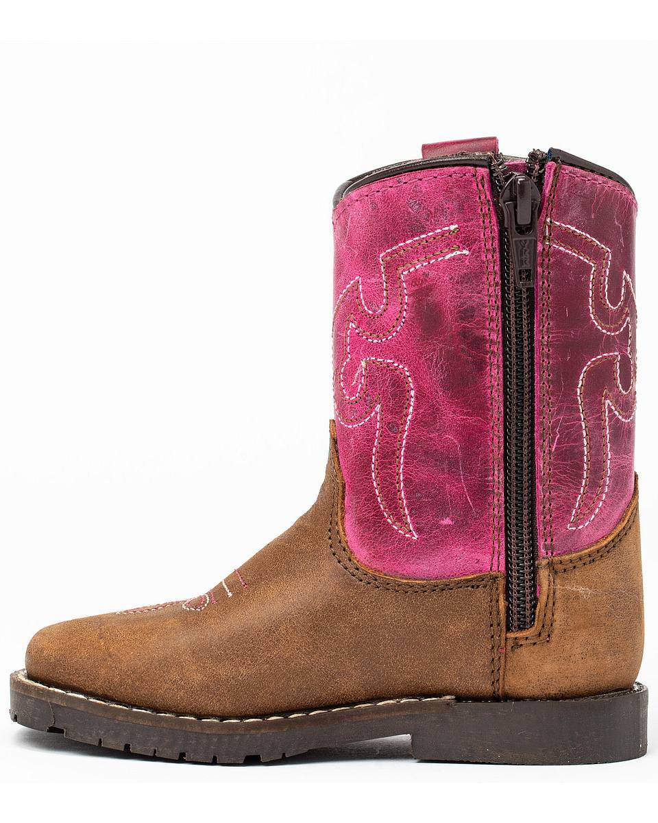 Toddler Girls' Lil Lainie Western Boots - Round Toe – Shyanne