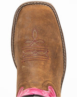 Brown/pink