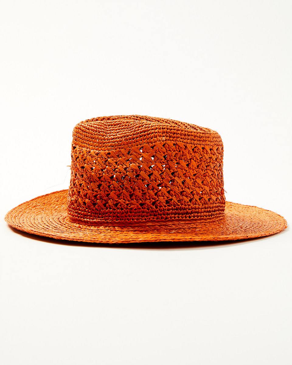 Women's Vented Straw Fedora – Shyanne