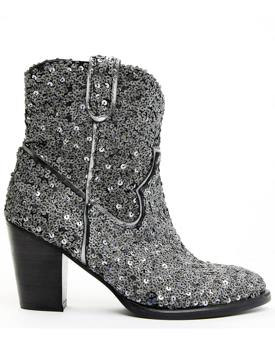 Women's Dolly Western Booties - Round Toe