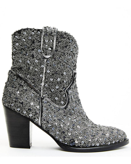 Women's Dolly Western Booties - Round Toe