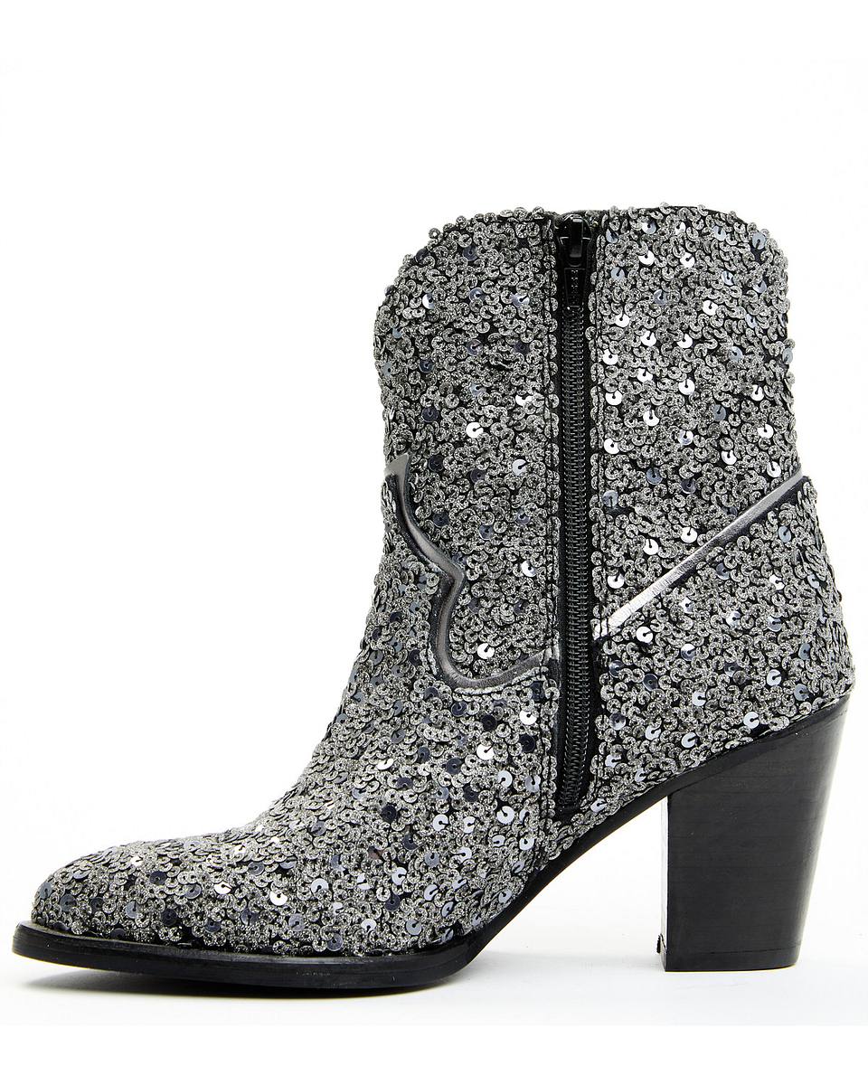 Women's Dolly Western Booties - Round Toe