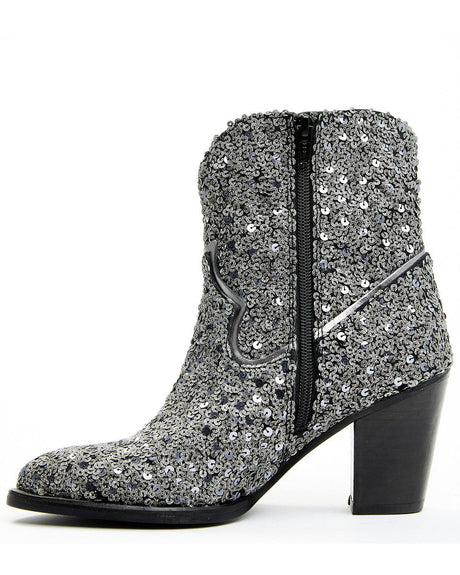 Women's Dolly Western Booties - Round Toe