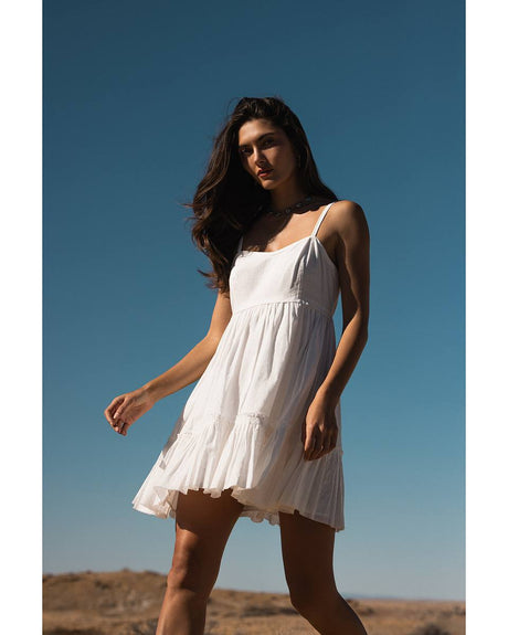 shaina tiered mini dress MISSGUIDED Strapless Tiered Ruffle Mini Dress Twisted Bust Empire Waist Party Evening Special Occasion Layered Short Dress