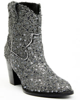 Women's Dolly Western Booties - Round Toe