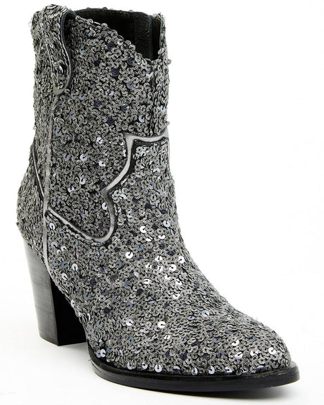 Women's Dolly Western Booties - Round Toe