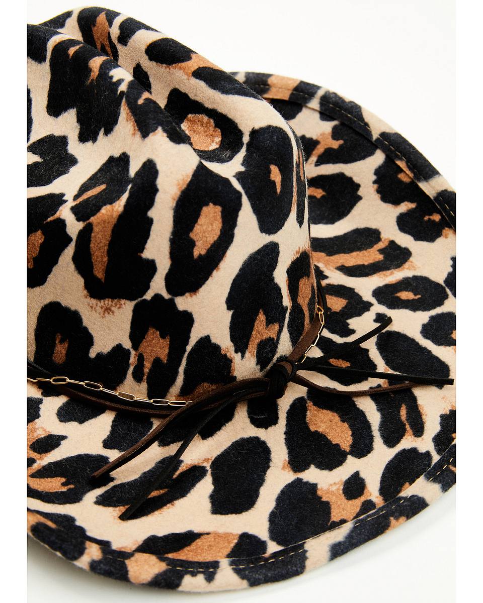 Women's Leopard Print Cowboy Hat – Shyanne